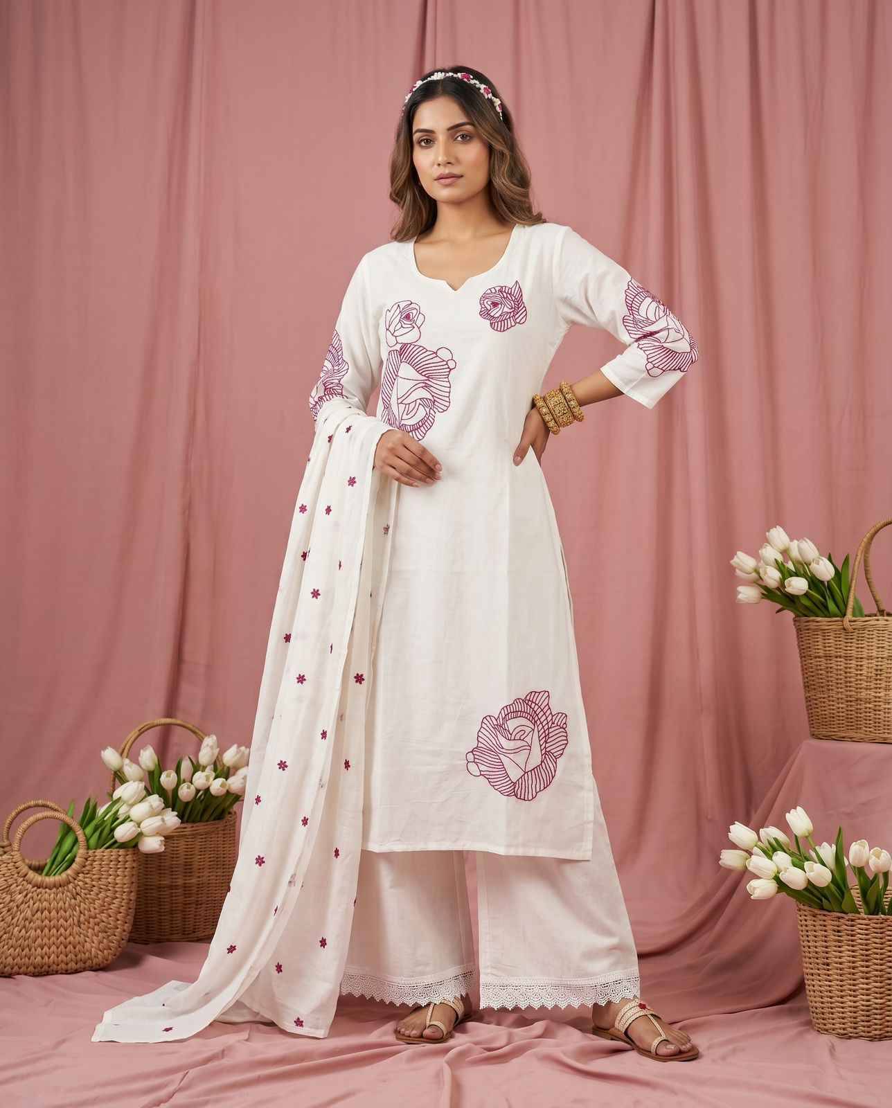K 914 By Fashid 01 to 05 Series Designer Collection Beautiful Stylish Fancy Colorful Party Wear & Occasional Wear Cambric Cotton Print Kurtis At Wholesale Price